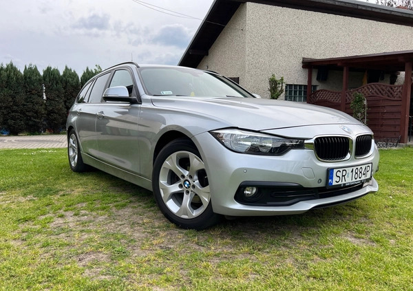 BMW Seria 3 cena 61000 przebieg: 143786, rok produkcji 2016 z Rybnik małe 79